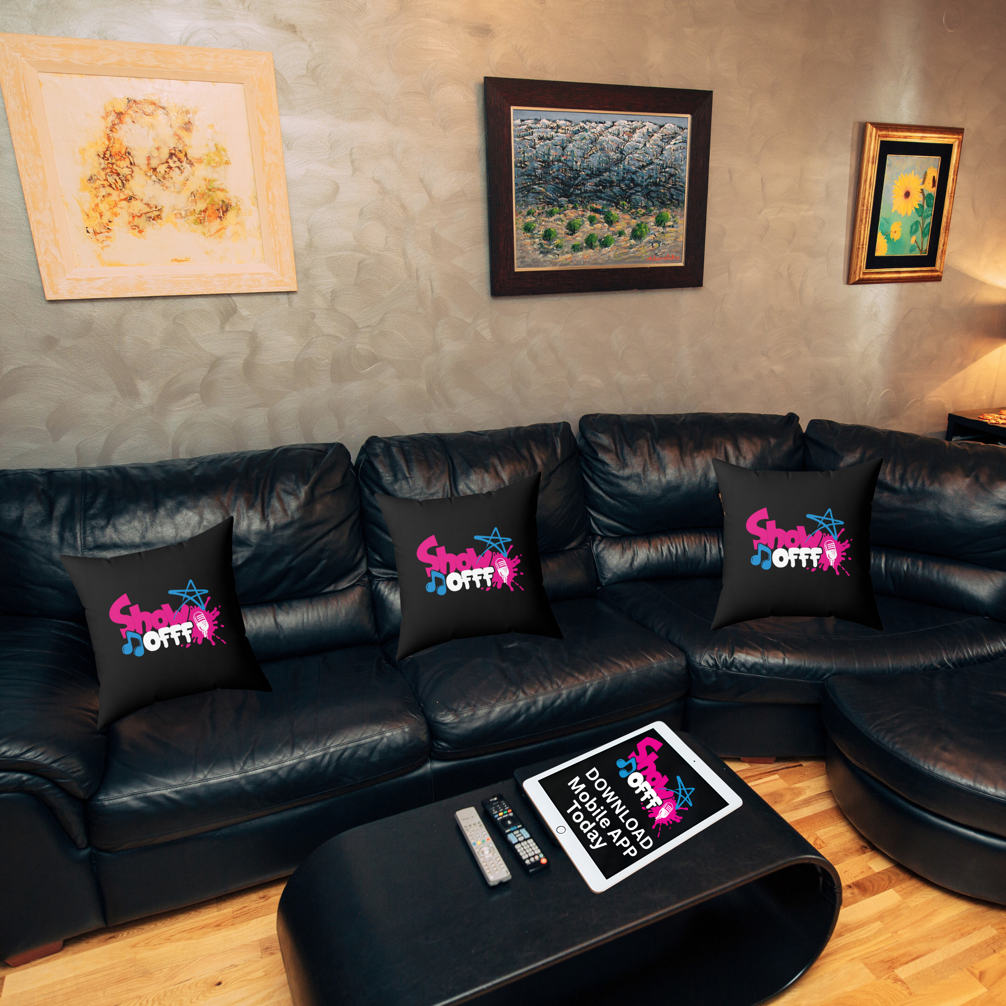 "The Ultimate ShowOFFF Pillow!"