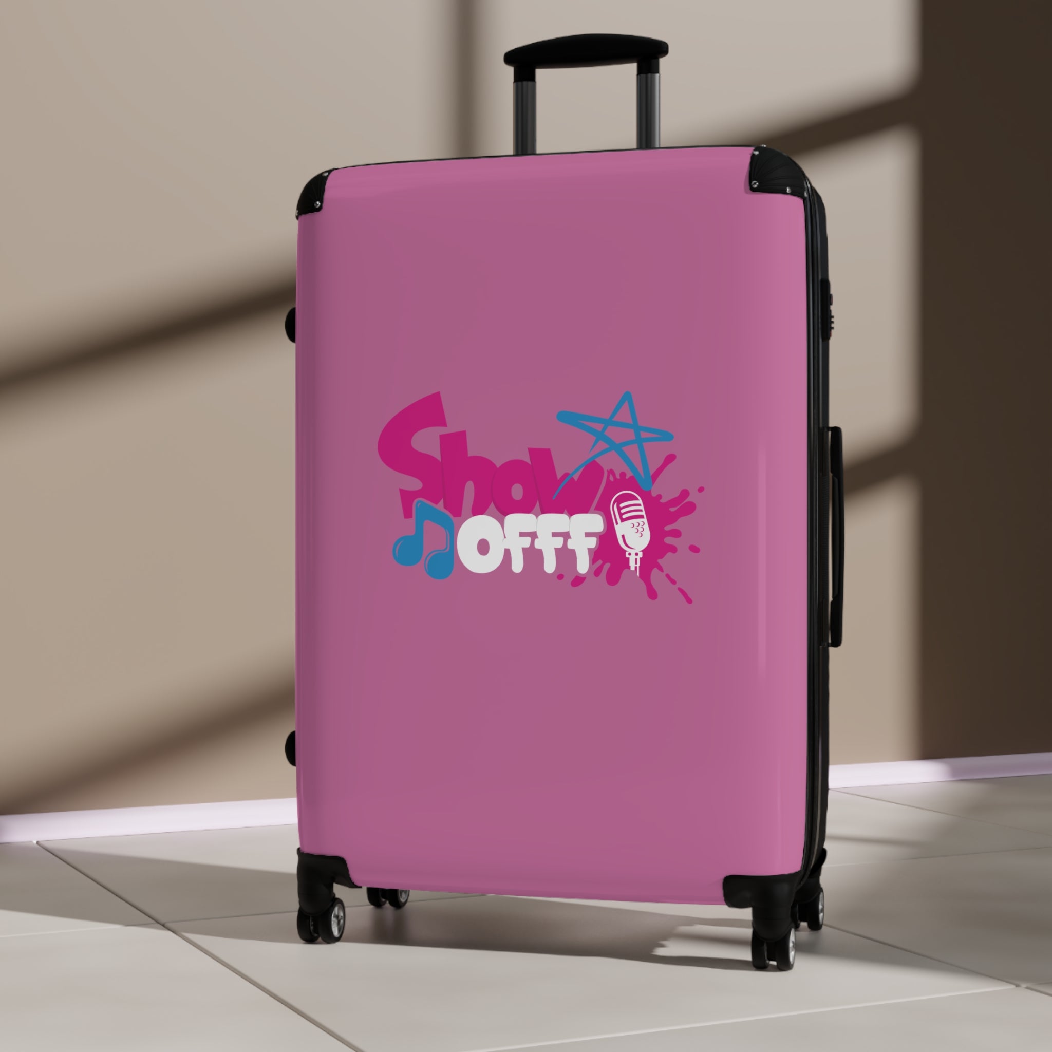 ShowOFFF Vibrant One-of-a-Kind Travel Suitcase