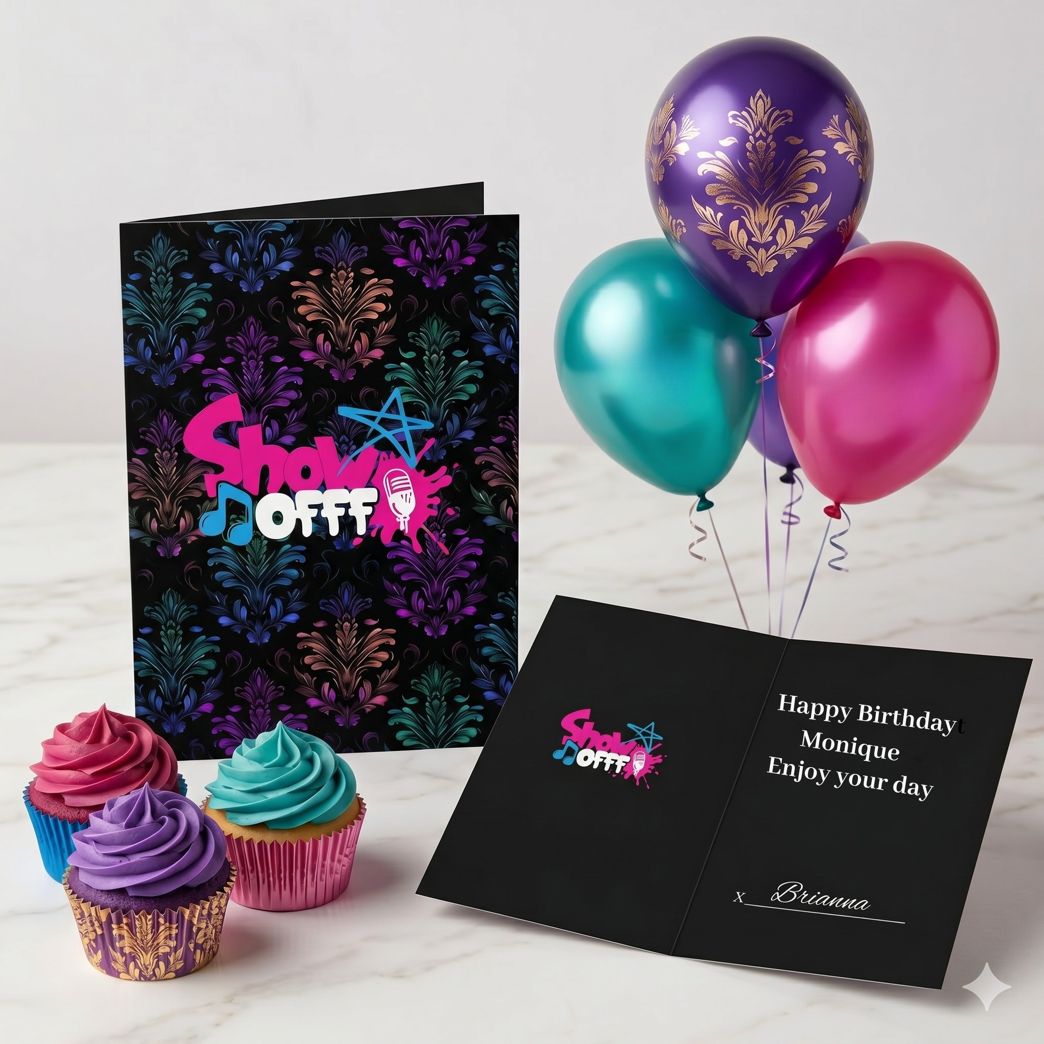 ShowOFFF Celebration: The Ultimate Birthday Card!