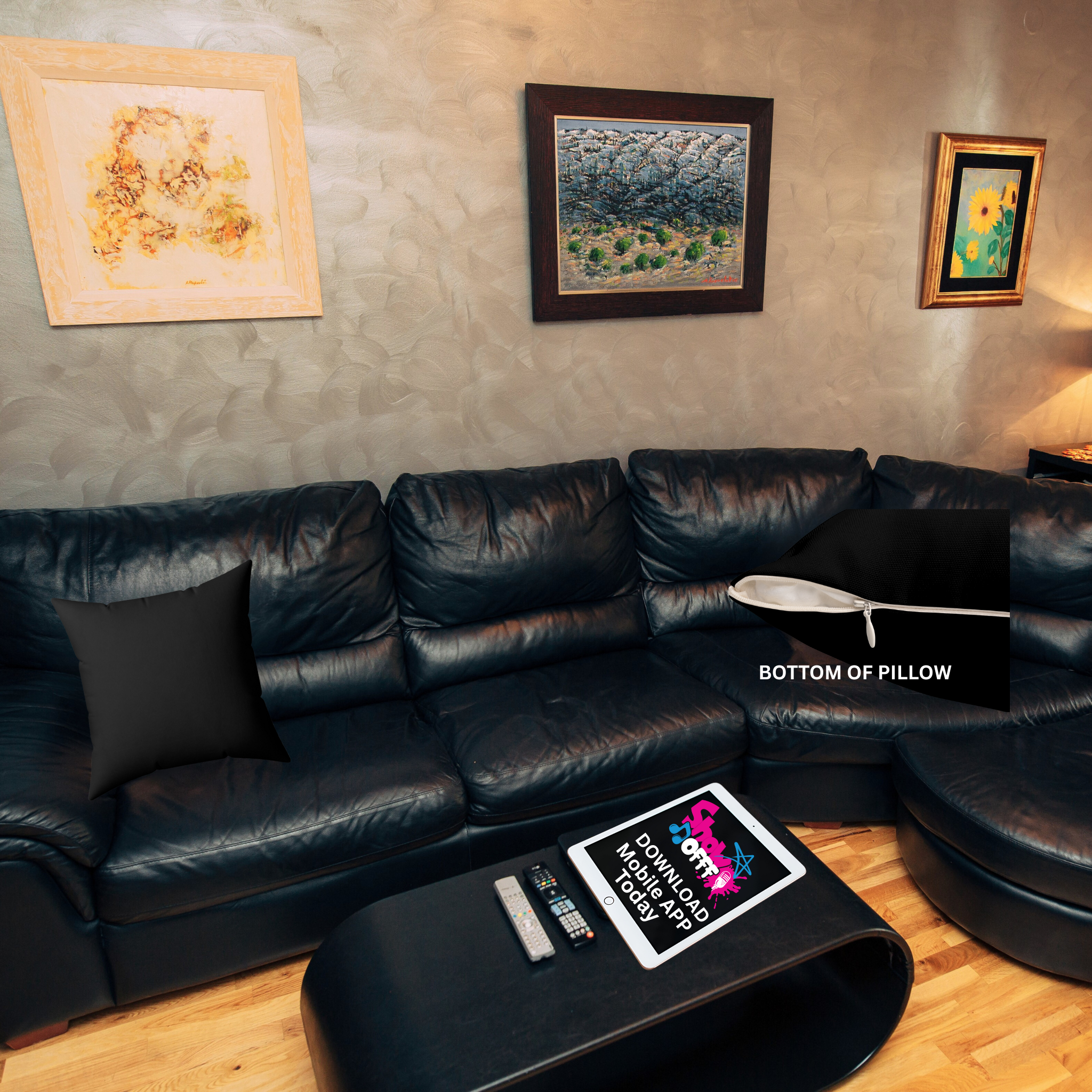 "The Ultimate ShowOFFF Pillow!"