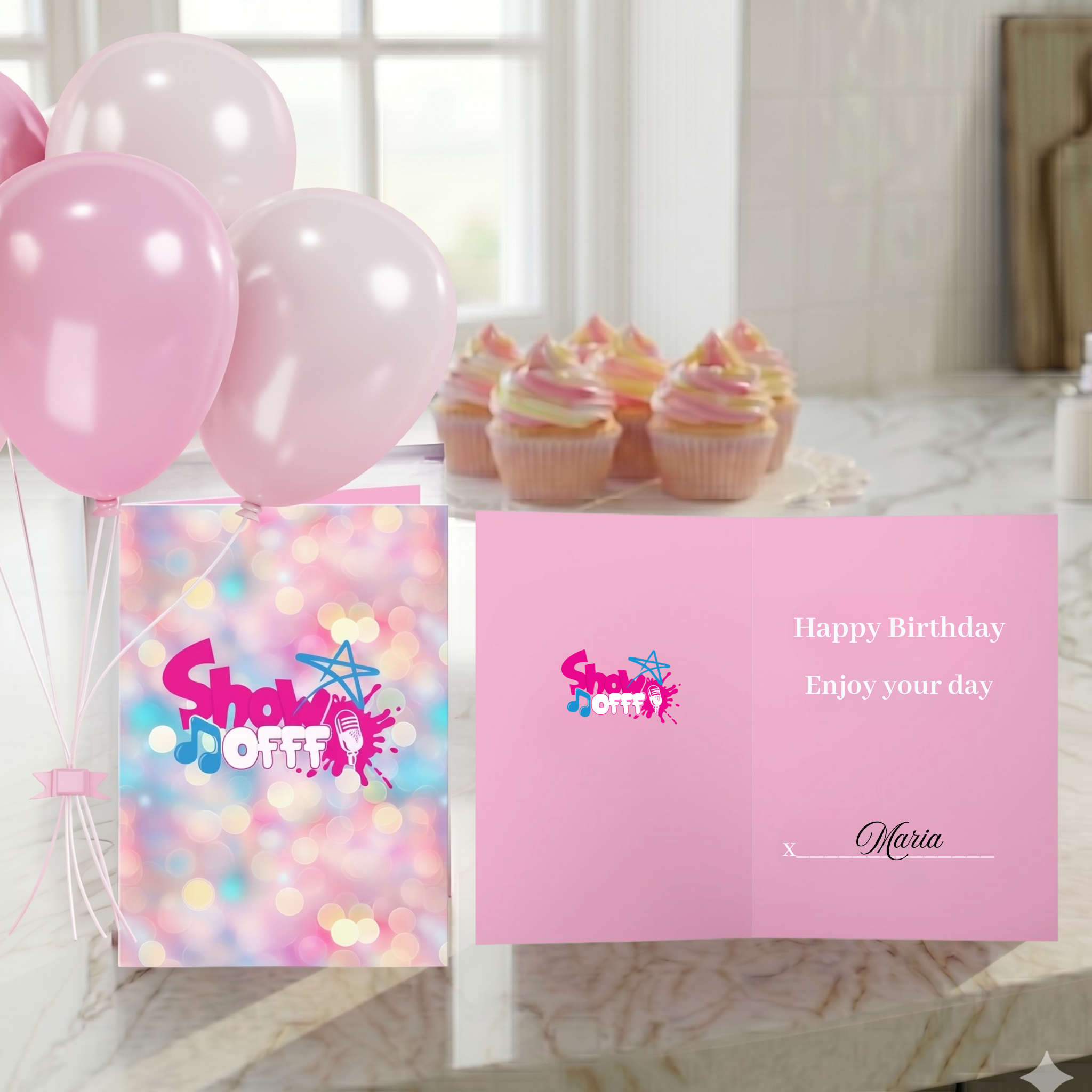 ShowOFFF Celebration: The Ultimate Birthday Card!