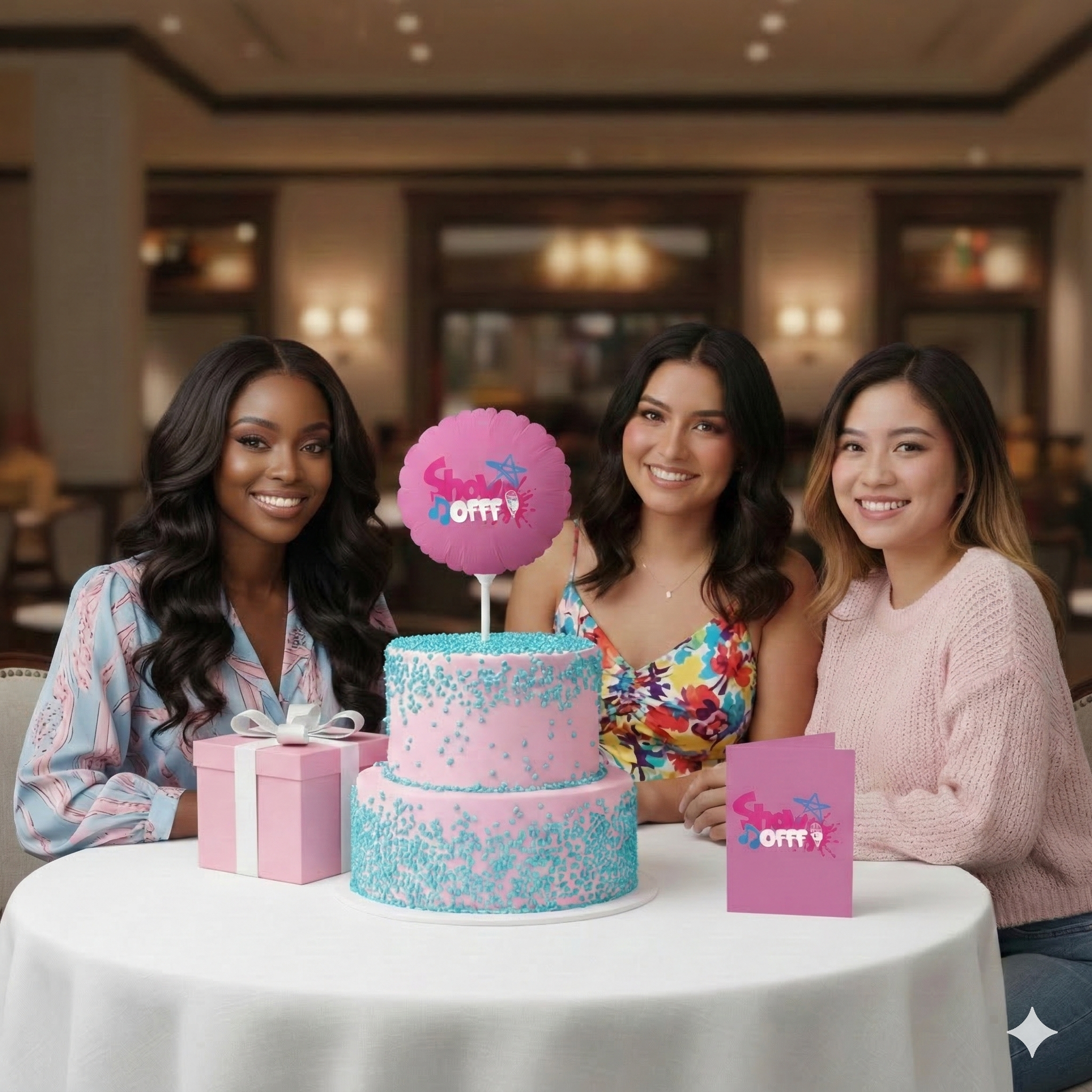 ShowOFFF Balloon Cake Topper – Elevate Your Party!