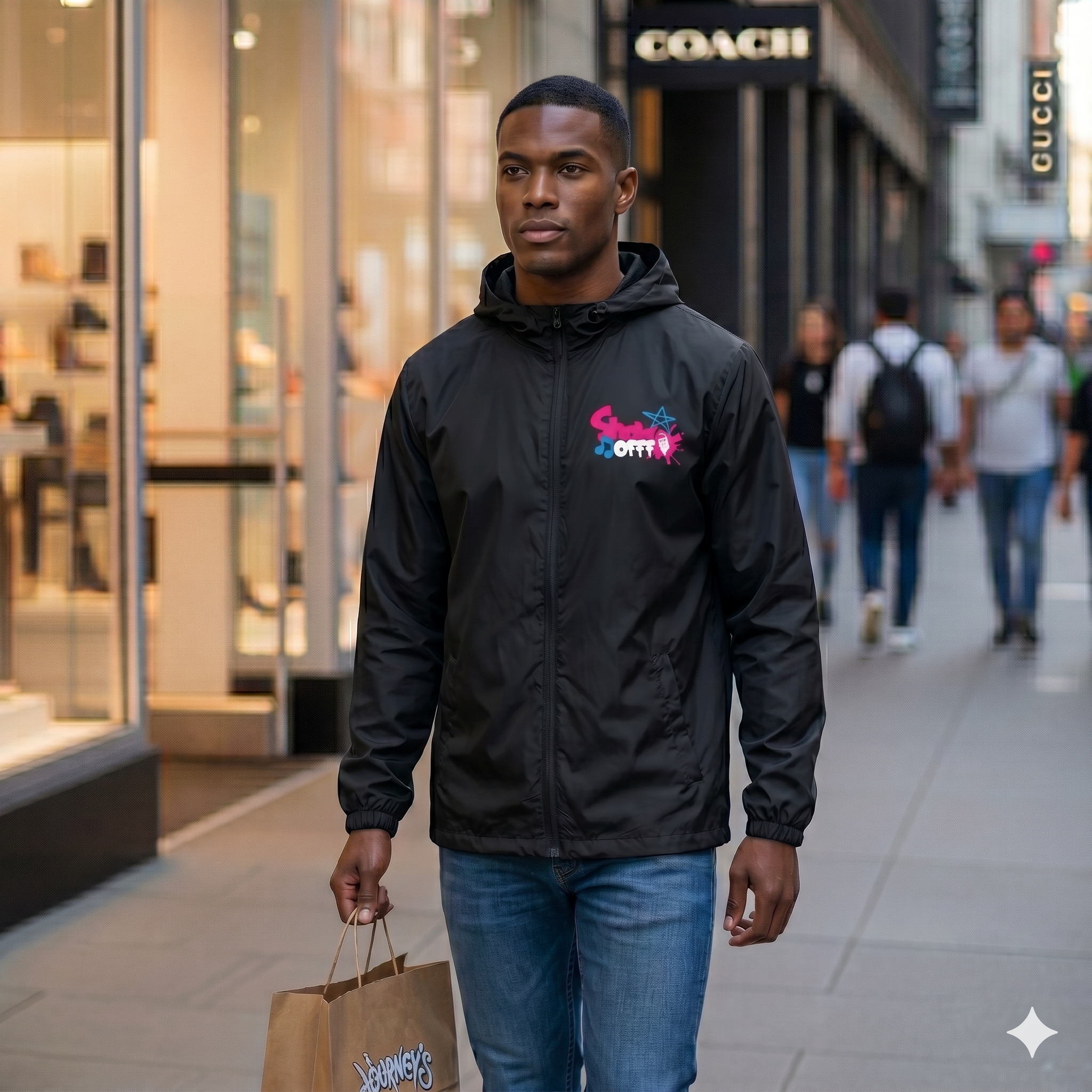 ShowOFFF Unisex  Windbreaker Jacket