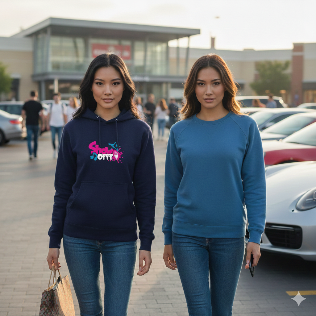 ShowOFFF Unisex Fleece Pullover Hoodie