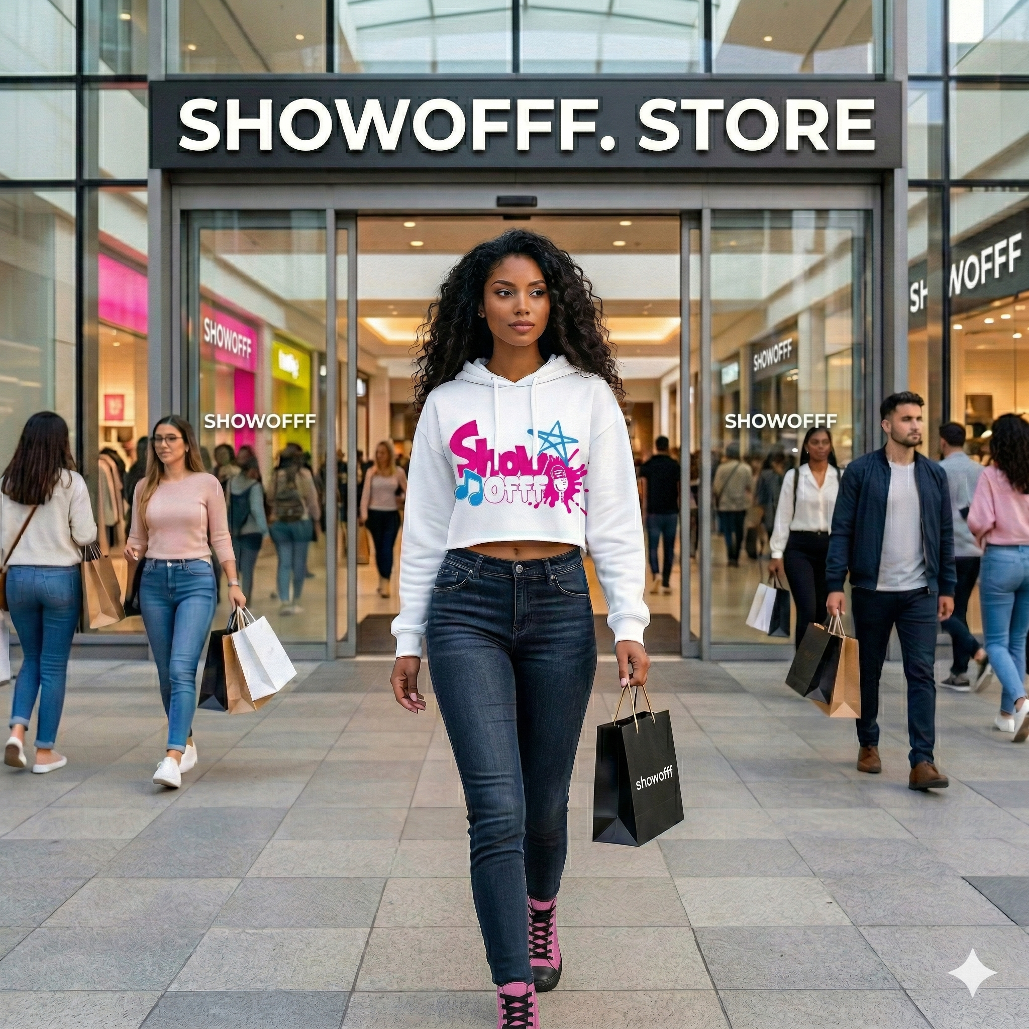 The Must-Have ShowOFFF Crop Hoodie!