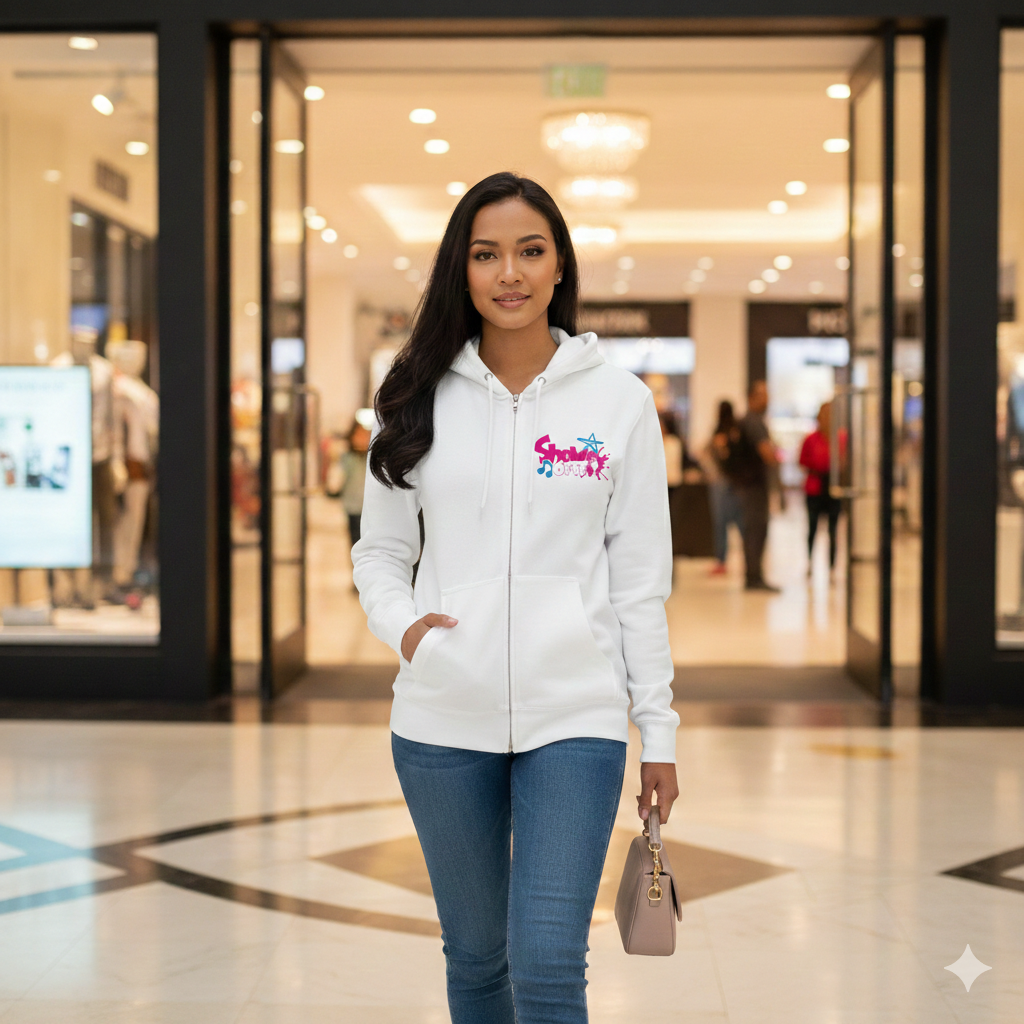 ShowOFFF Unisex Fleece Zip Hoodie