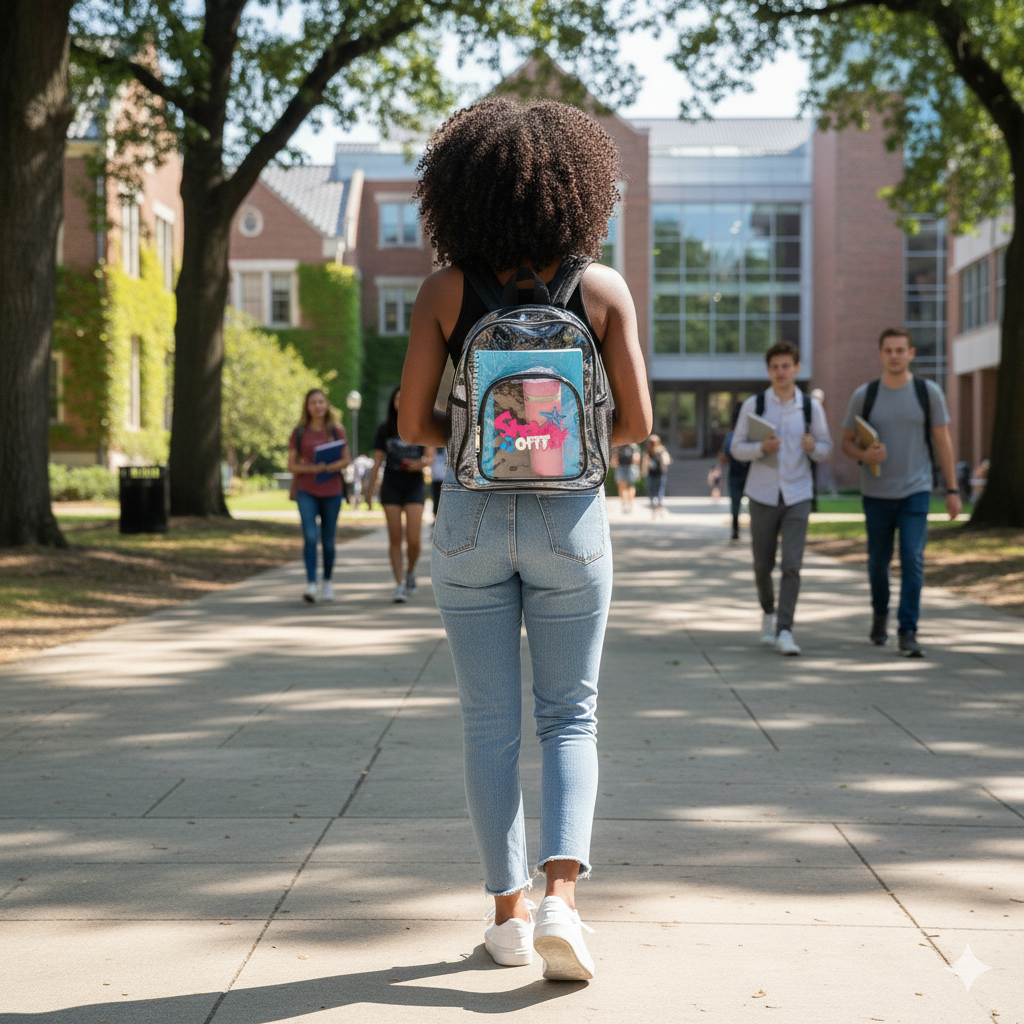 ShowOFFF Your Clear Mini Backpack
