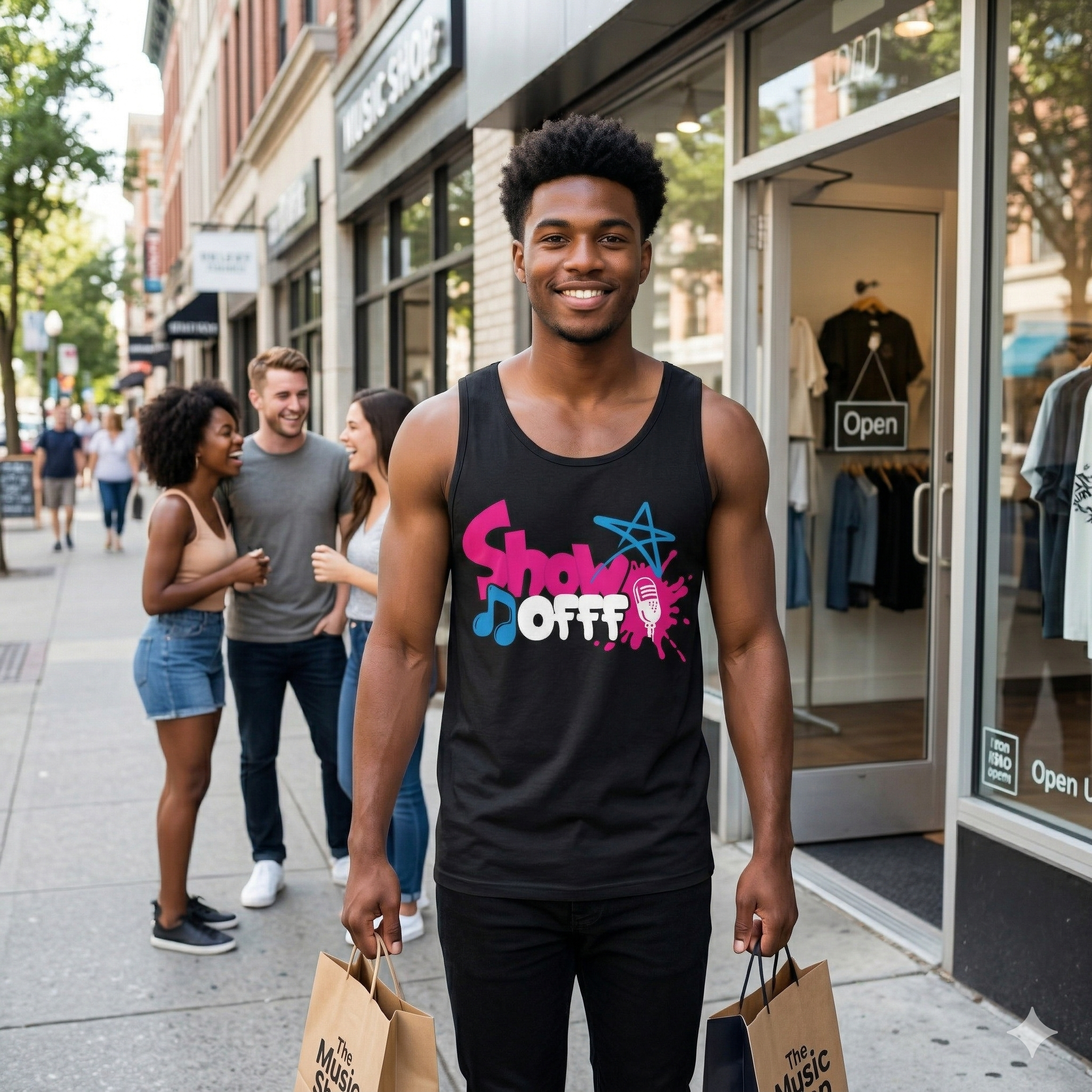 ShowOFFF Unisex Tank Top