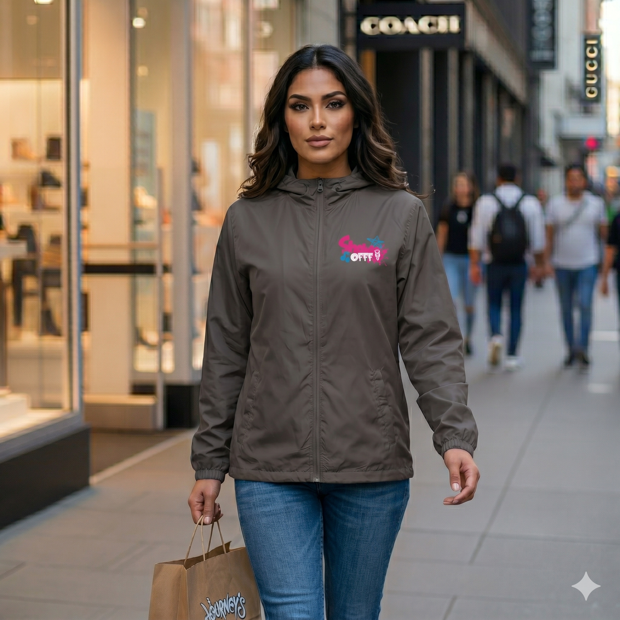 ShowOFFF Unisex  Windbreaker Jacket