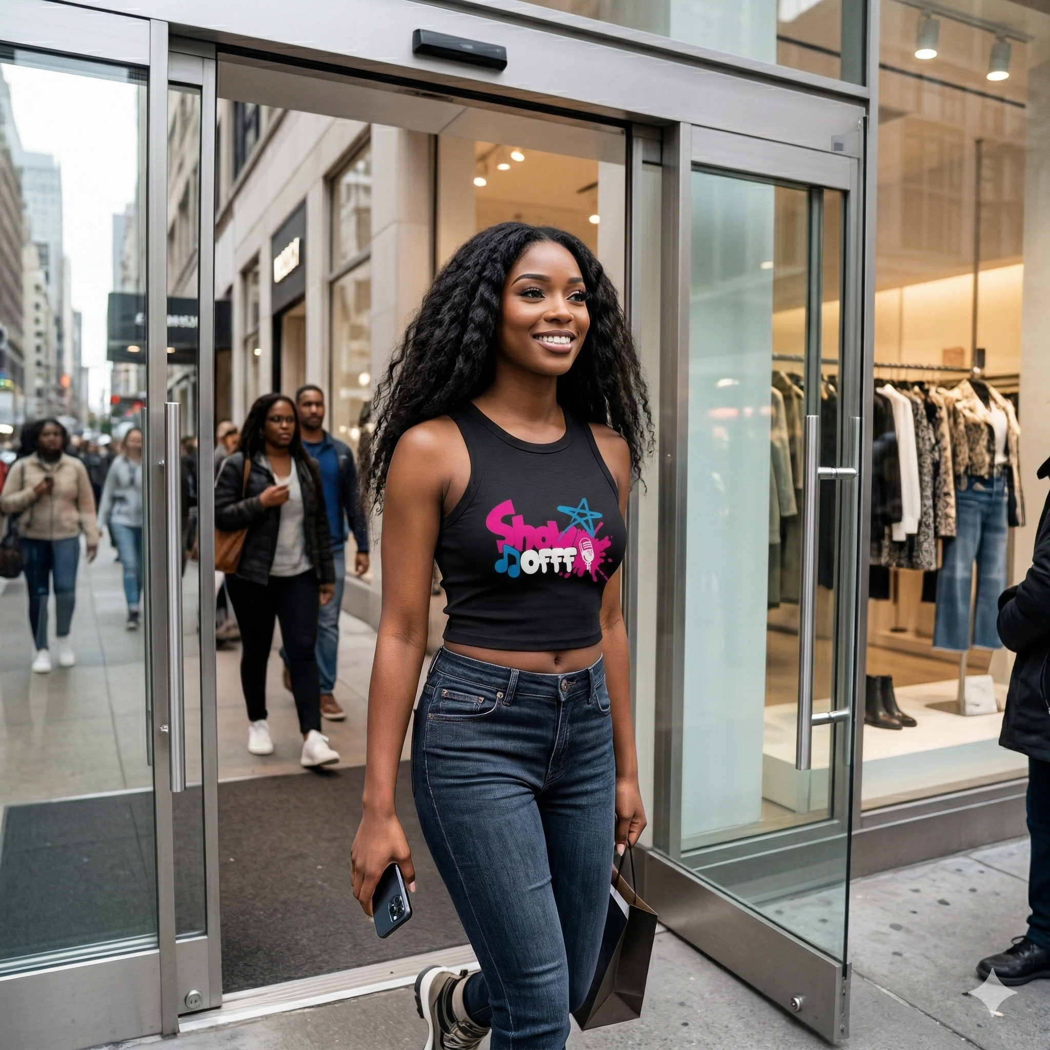 ShowOFFF Fabulous Racer Tank Top