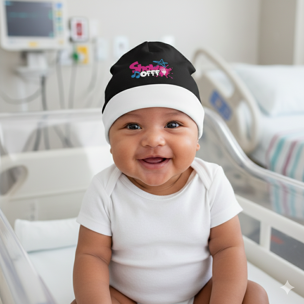 ShowOFFF Vibrant Baby Beanie!