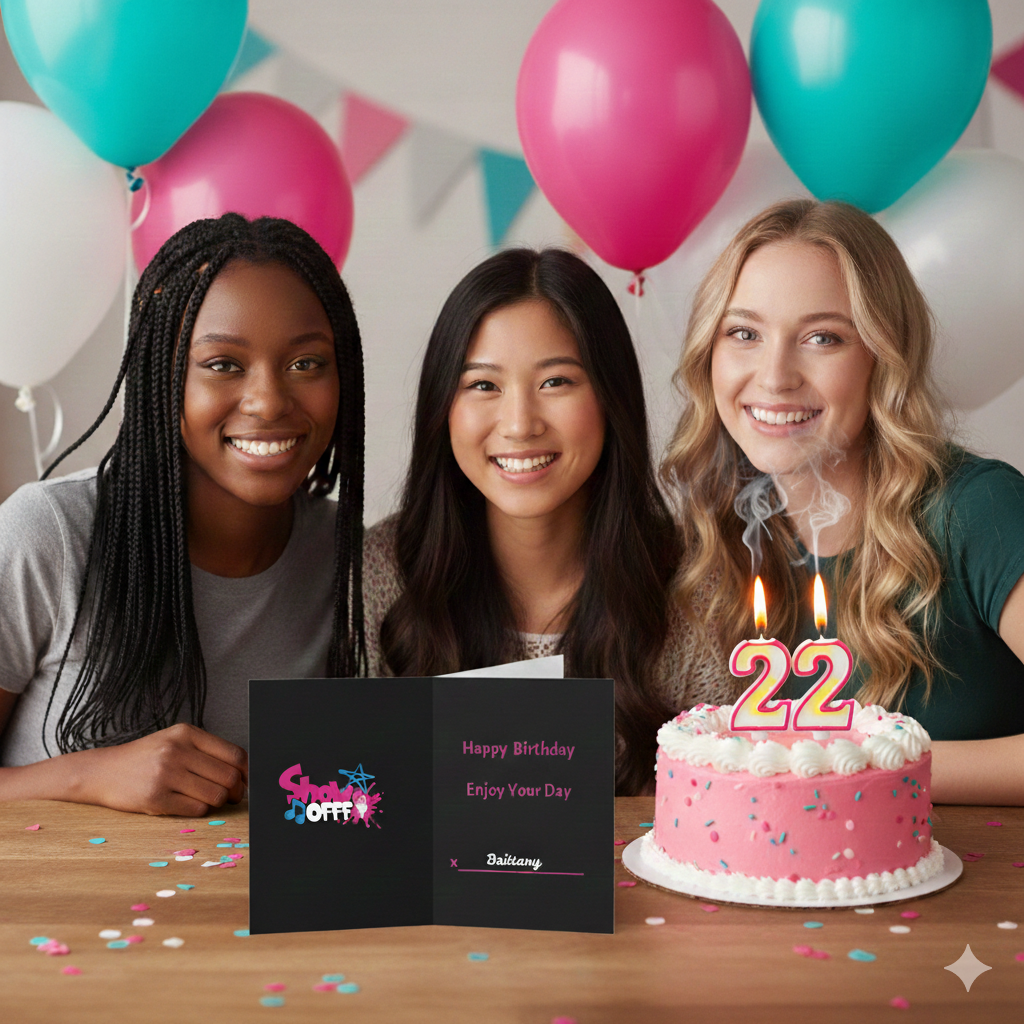 ShowOFFF  Celebration: The Ultimate Birthday Card!