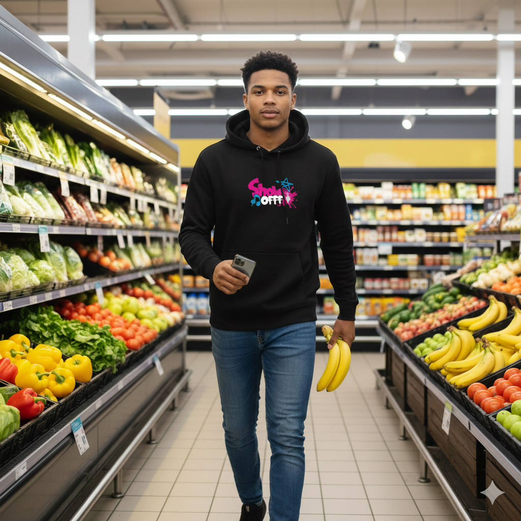 Stay Cozy and Chic with the ShowOFFF Fleece Hoodie!