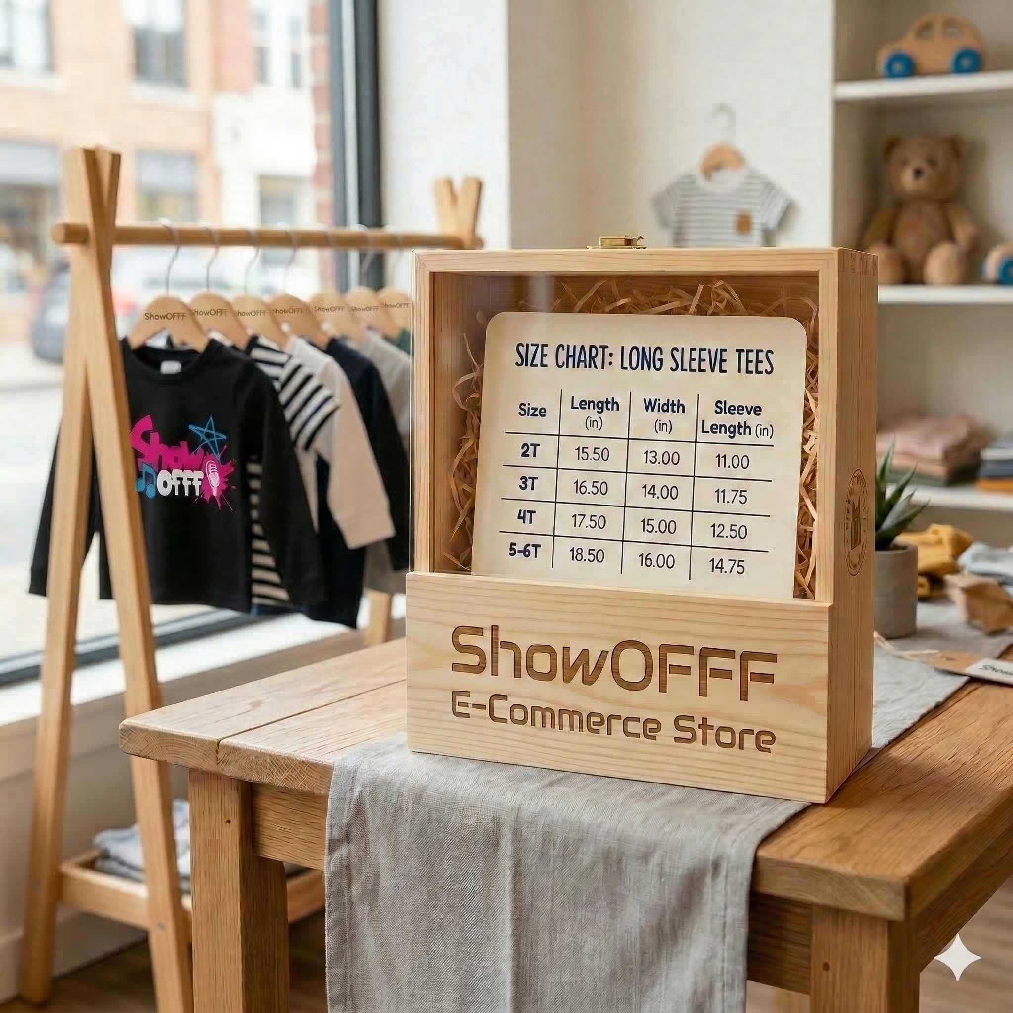 ShowOFFF Toddler Long Sleeve Tee