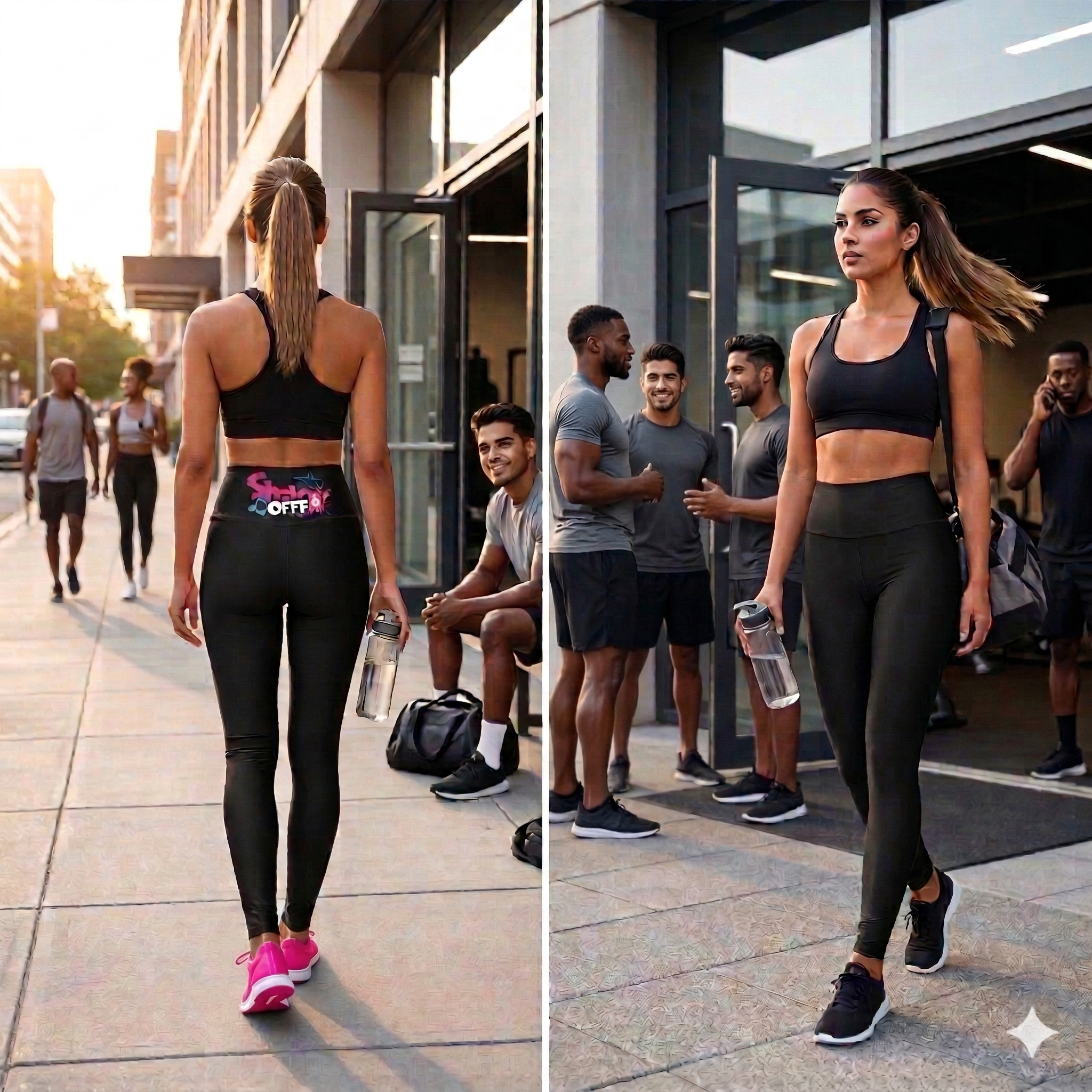ShowOFFF! High-Waisted Stylish Leggings
