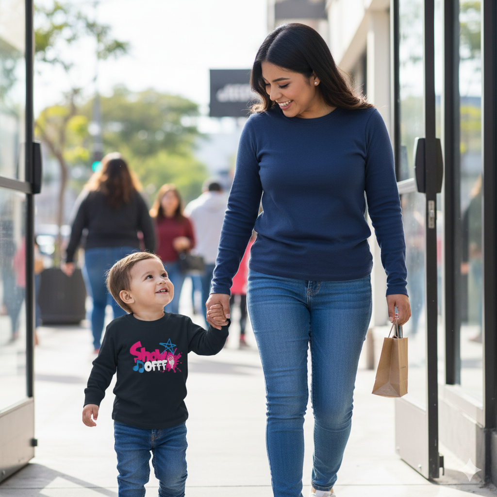 ShowOFFF Toddler Long Sleeve Tee