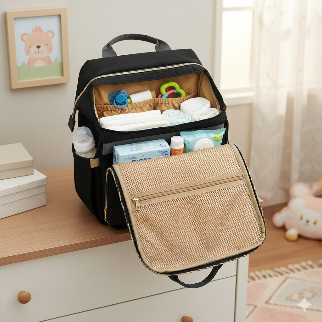 ShowOFFF Multifunctional Diaper Backpack
