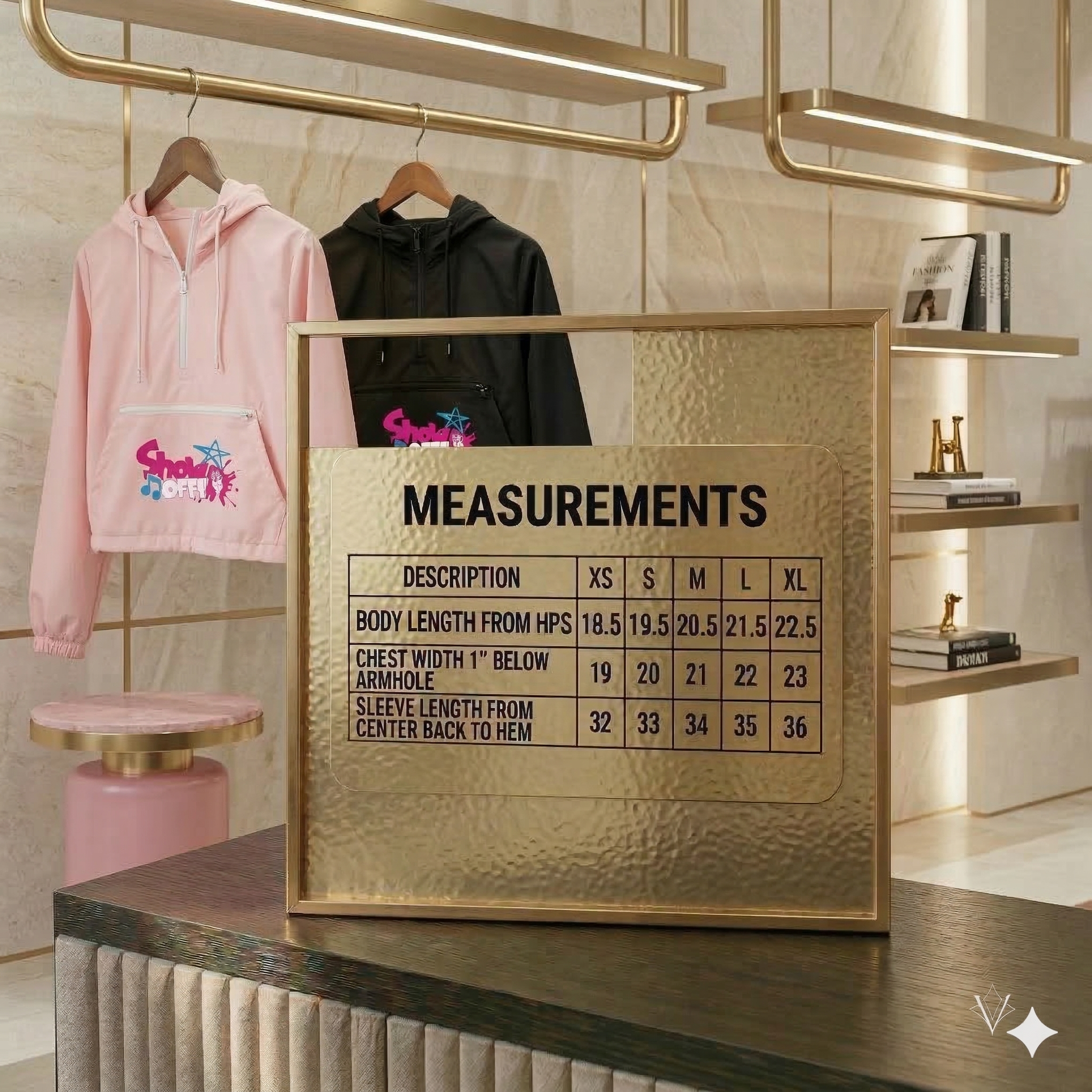 ShowOFFF Crop Windbreaker