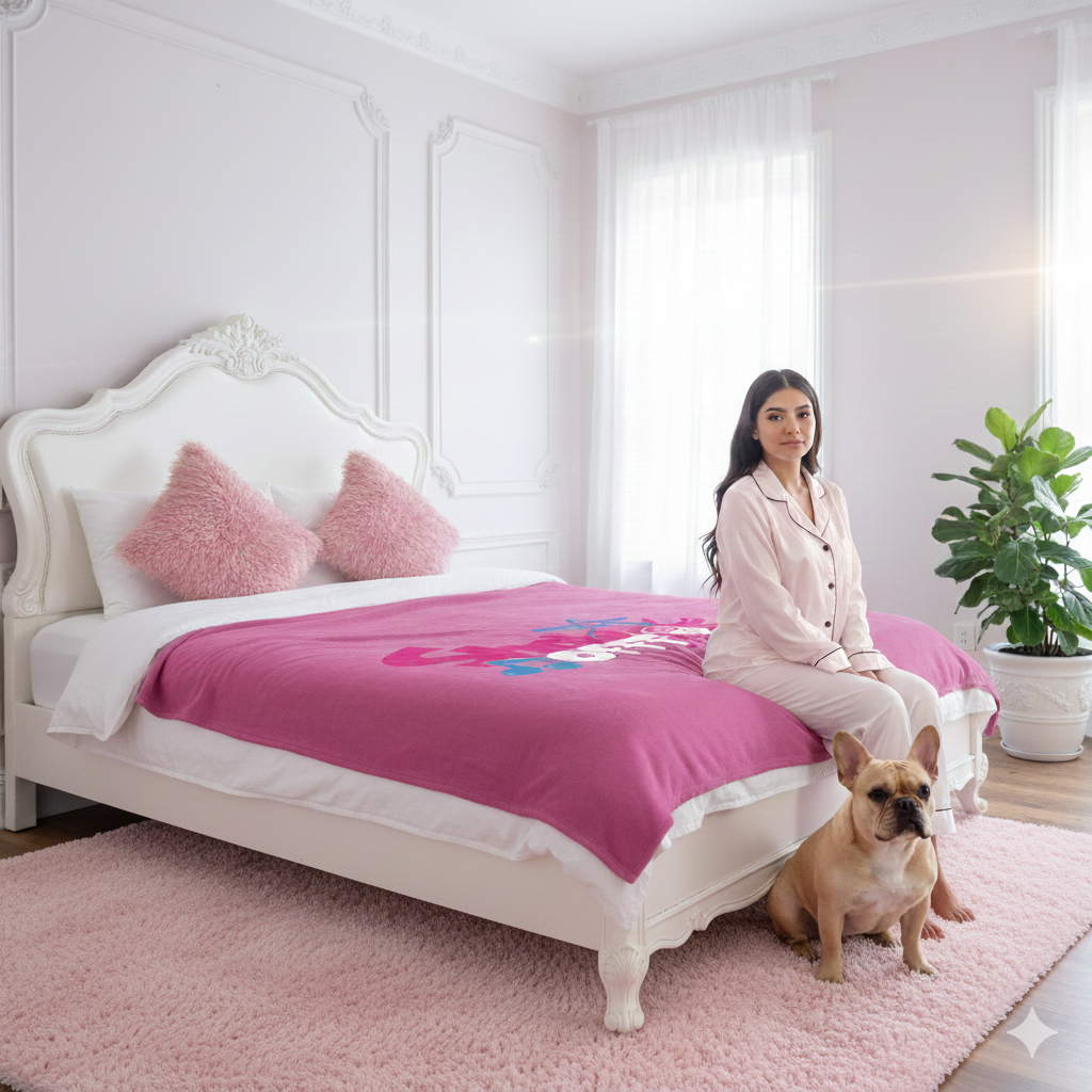 ShowOFFF Velveteen Plush Blanket