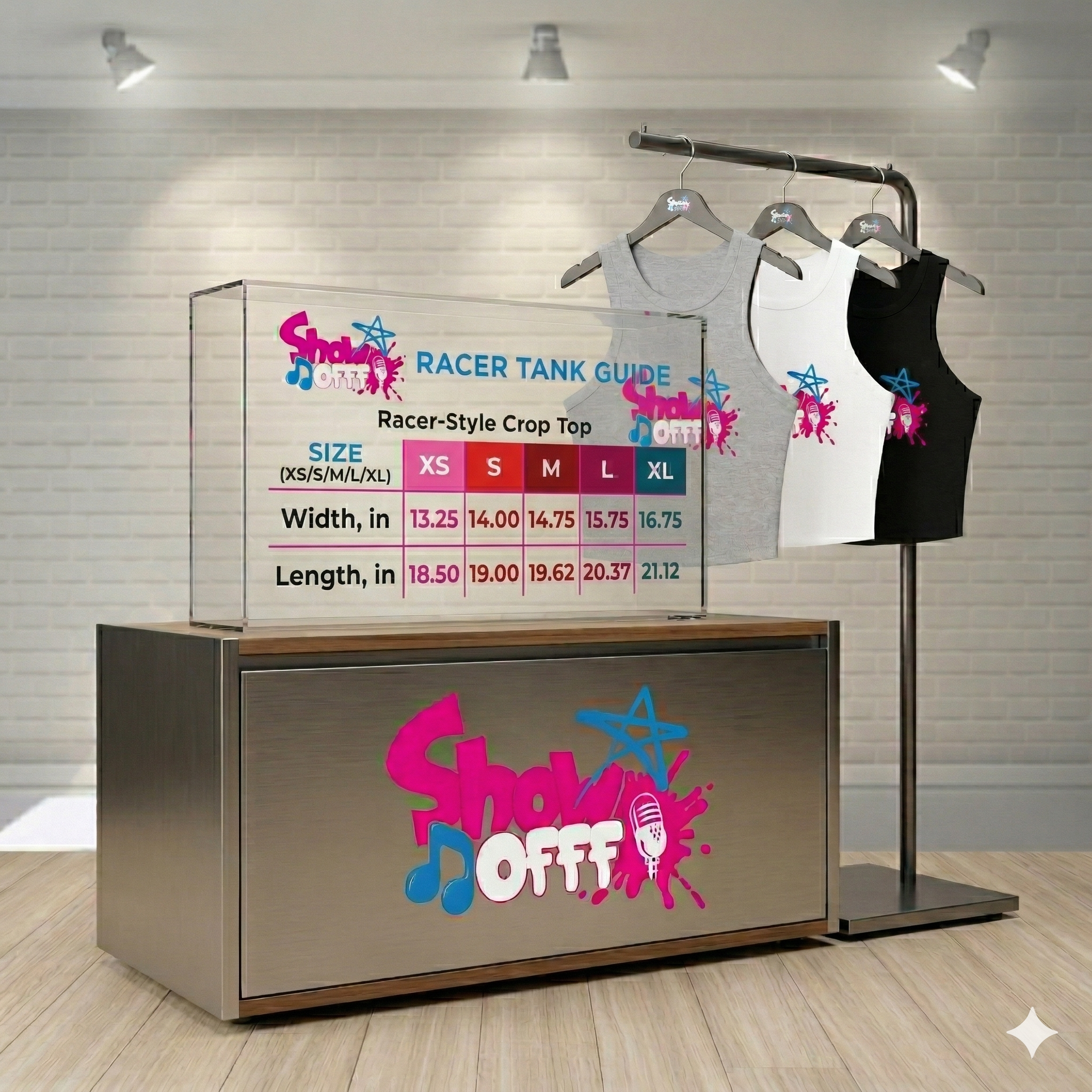 ShowOFFF Fabulous Racer Tank Top