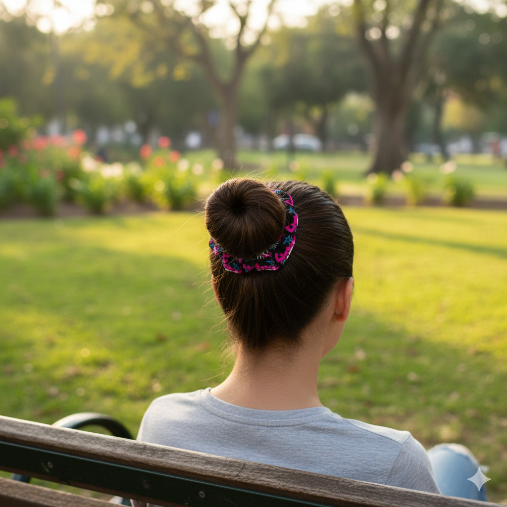 ShowOFFF  High-End, Stylish Ponytail Scrunchie.