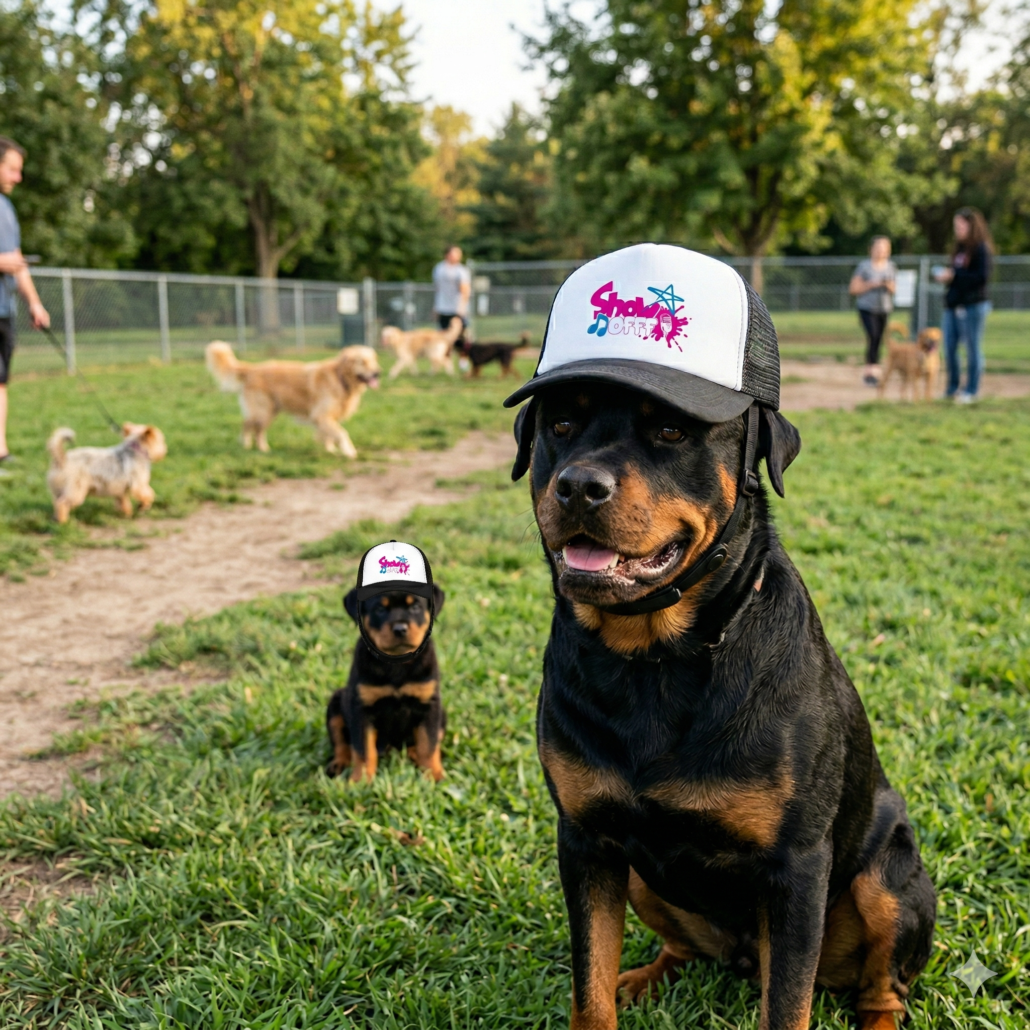 ShowOFFF Unique Pet Truckers Hat