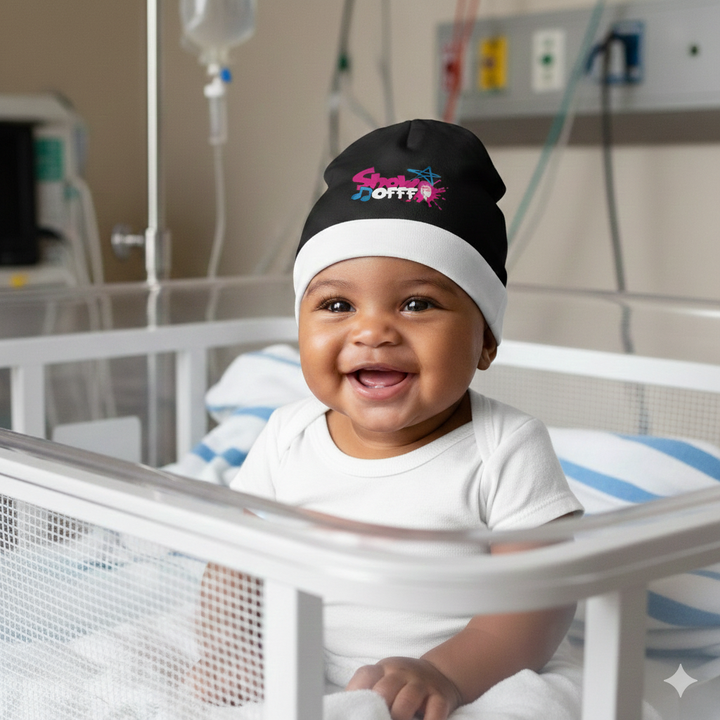 ShowOFFF Vibrant Baby Beanie!