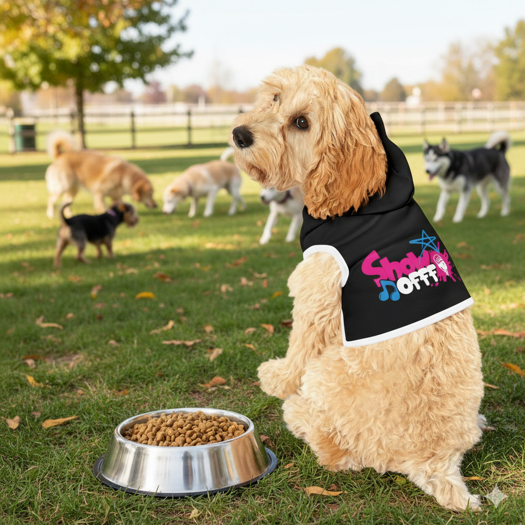 "ShowOFFF Pet Hoodies for Stylish Walks!"