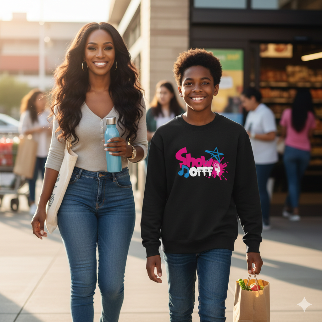 ShowOFFF Youth Crewneck Sweatshirt