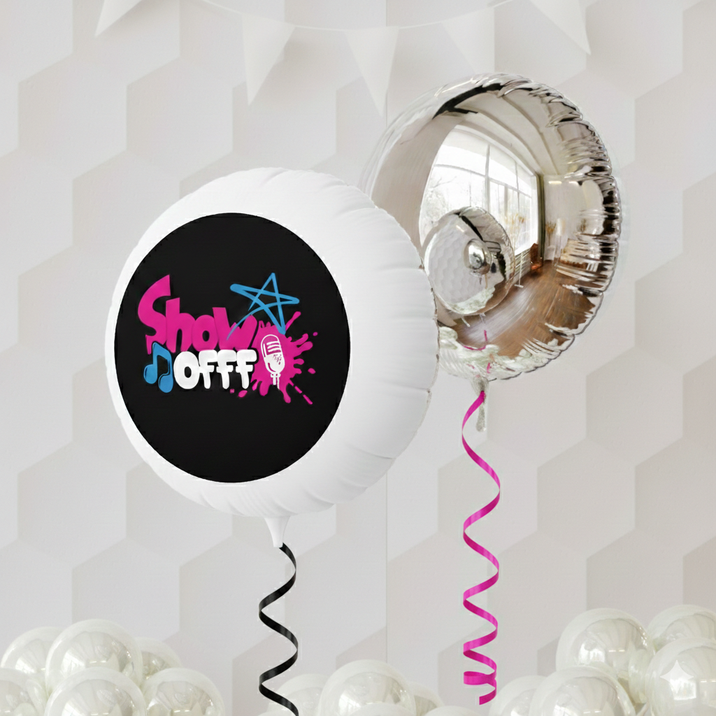 ShowOFFF Vibrant 22" Mylar Balloon – Celebrate in Style!