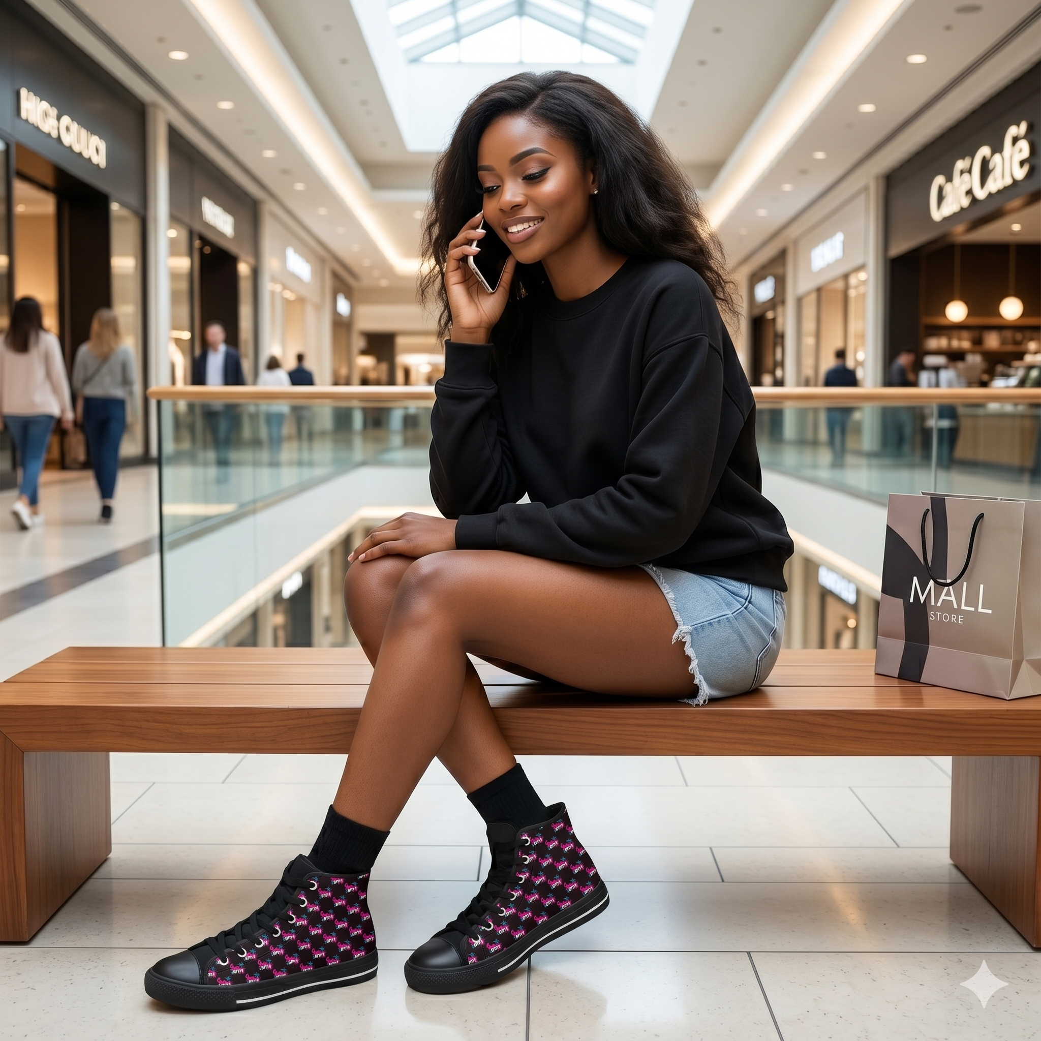 ShowOFFF Women's High-top Sneakers