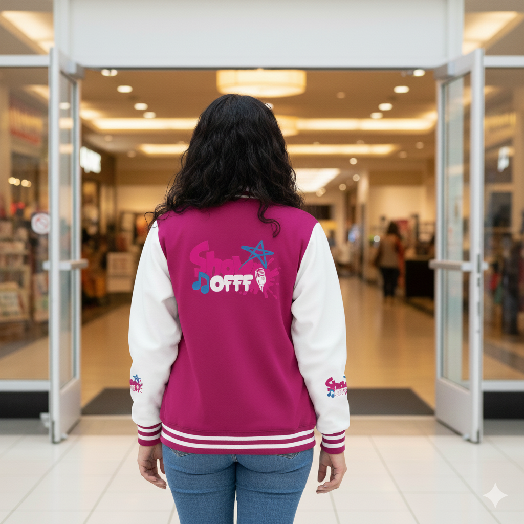 "ShowOFFF" Unisex Letterman  Jacket