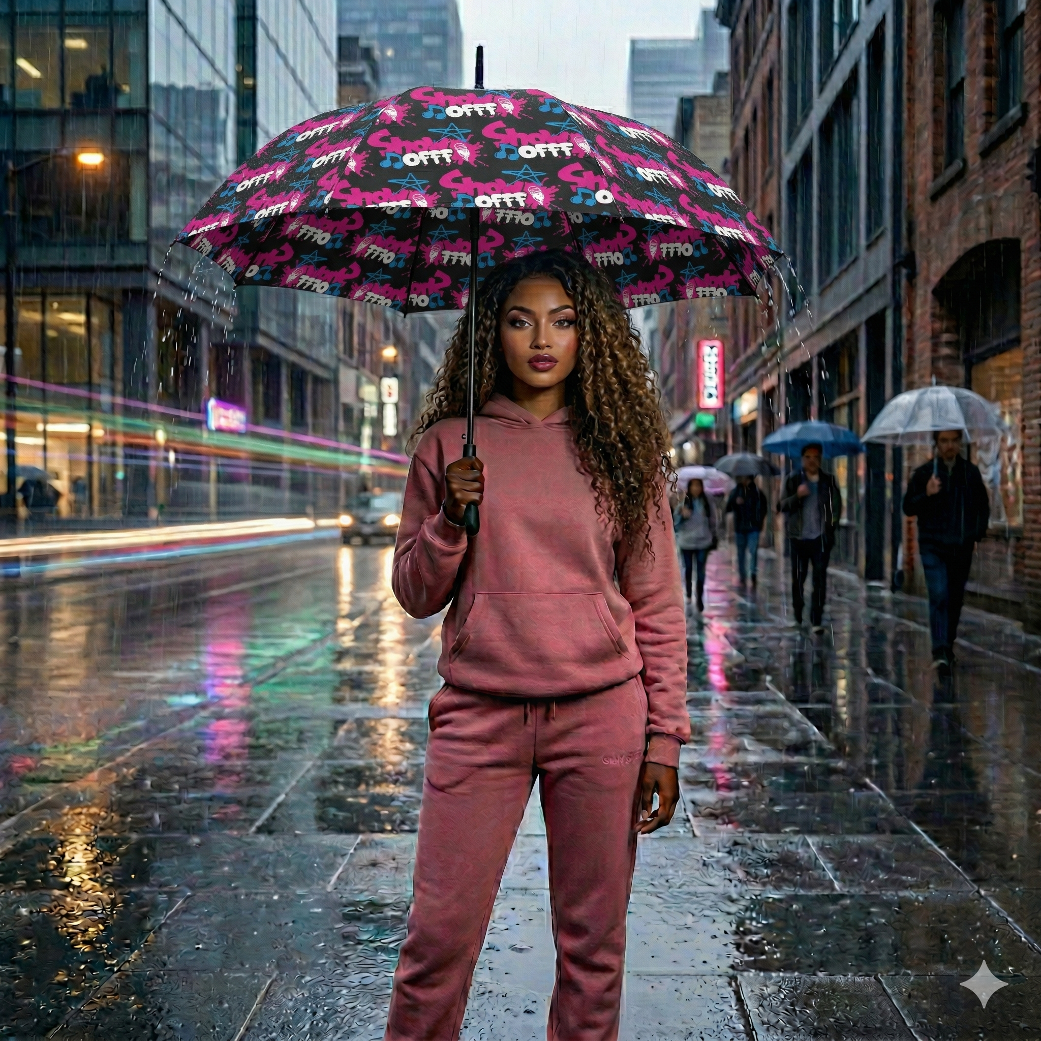 "ShowOFFF Fashion Travel Umbrella