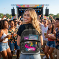 "ShowOFFF: Your Stylish Clear Backpack"