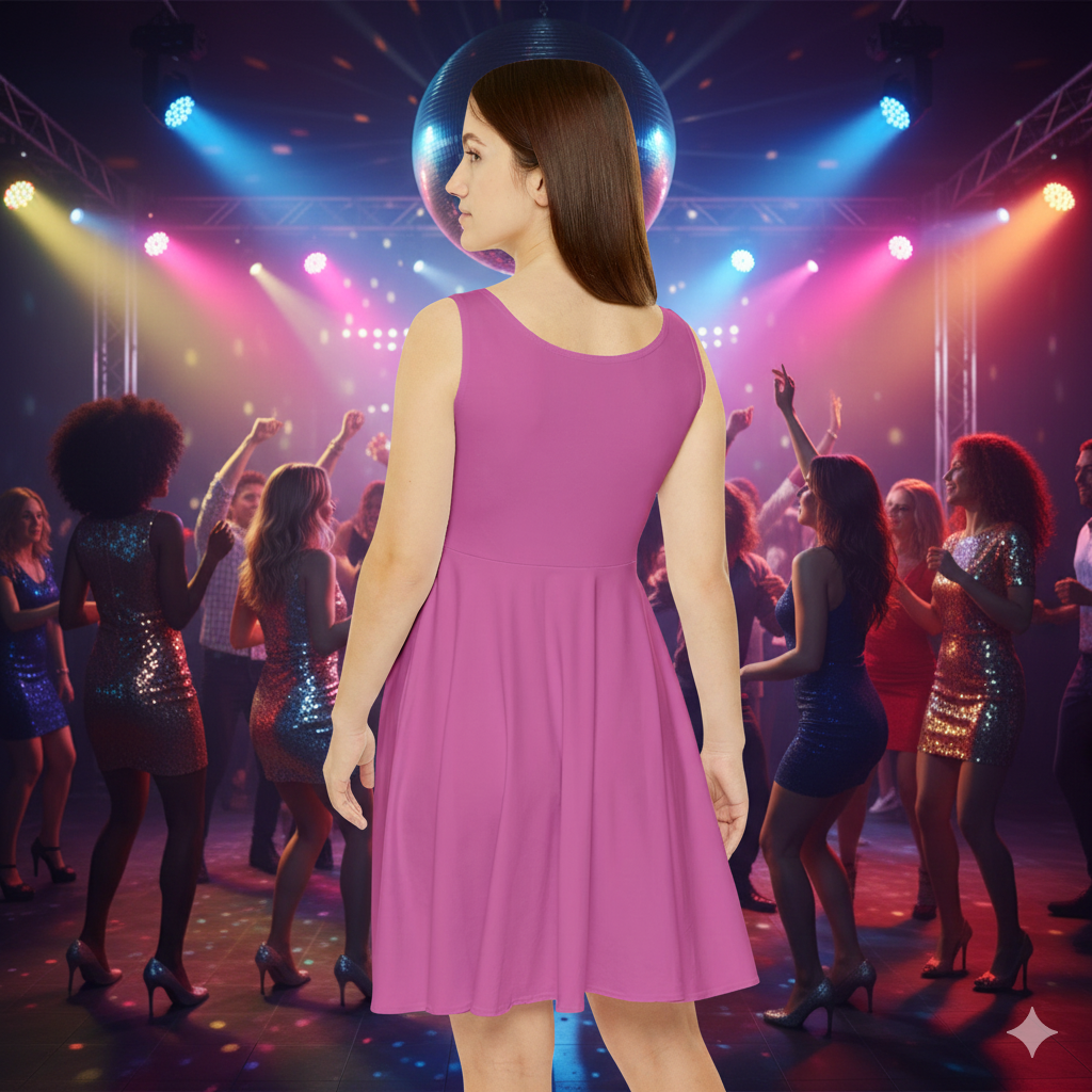 ShowOFFF! Black Skater Dress