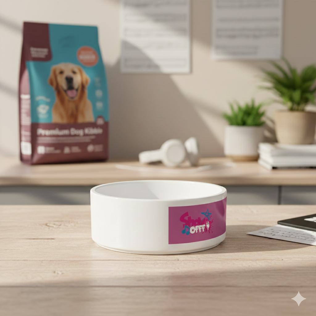 Show OFFF Our Unique Pet Bowl