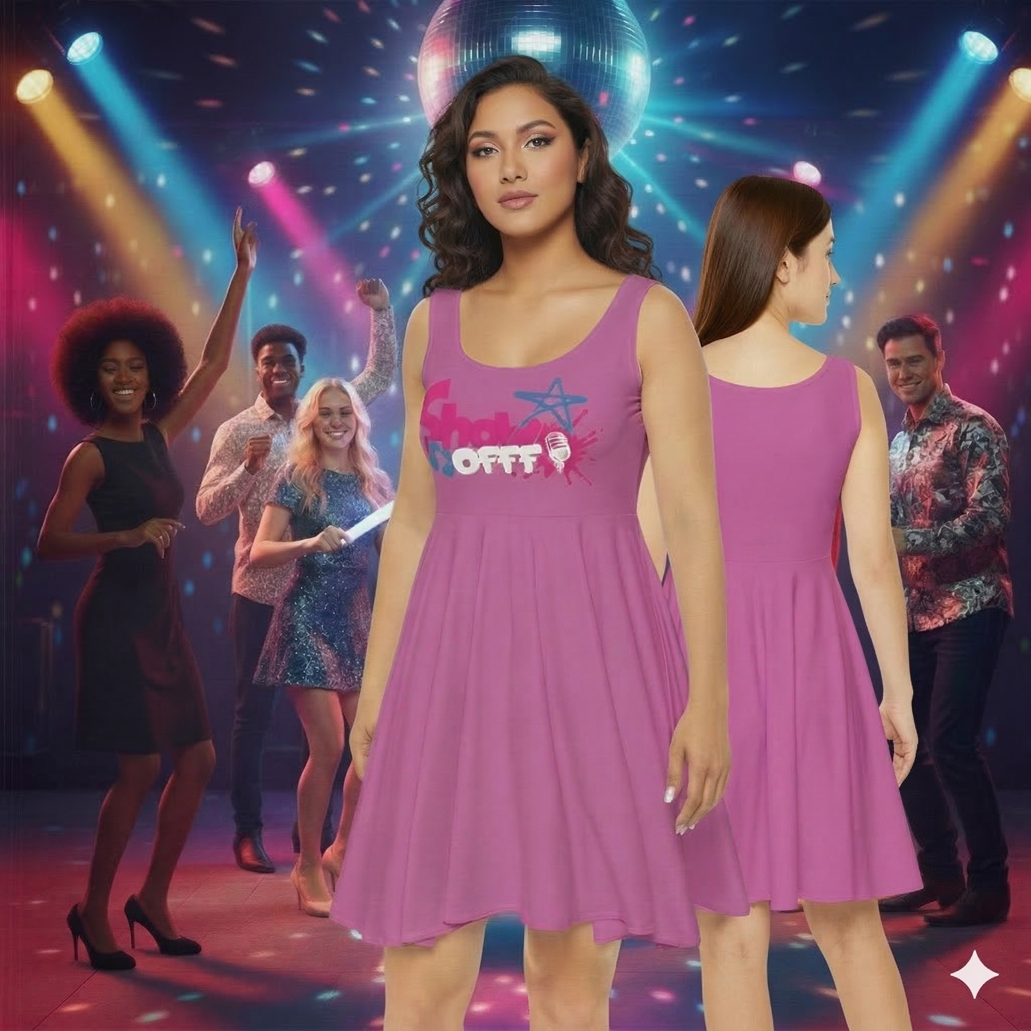 ShowOFFF! Skater Dress