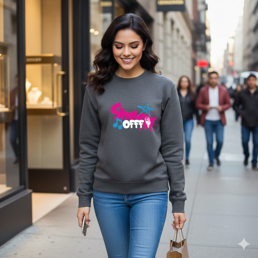 ShowOFFF Unisex Crewneck Sweatshirt