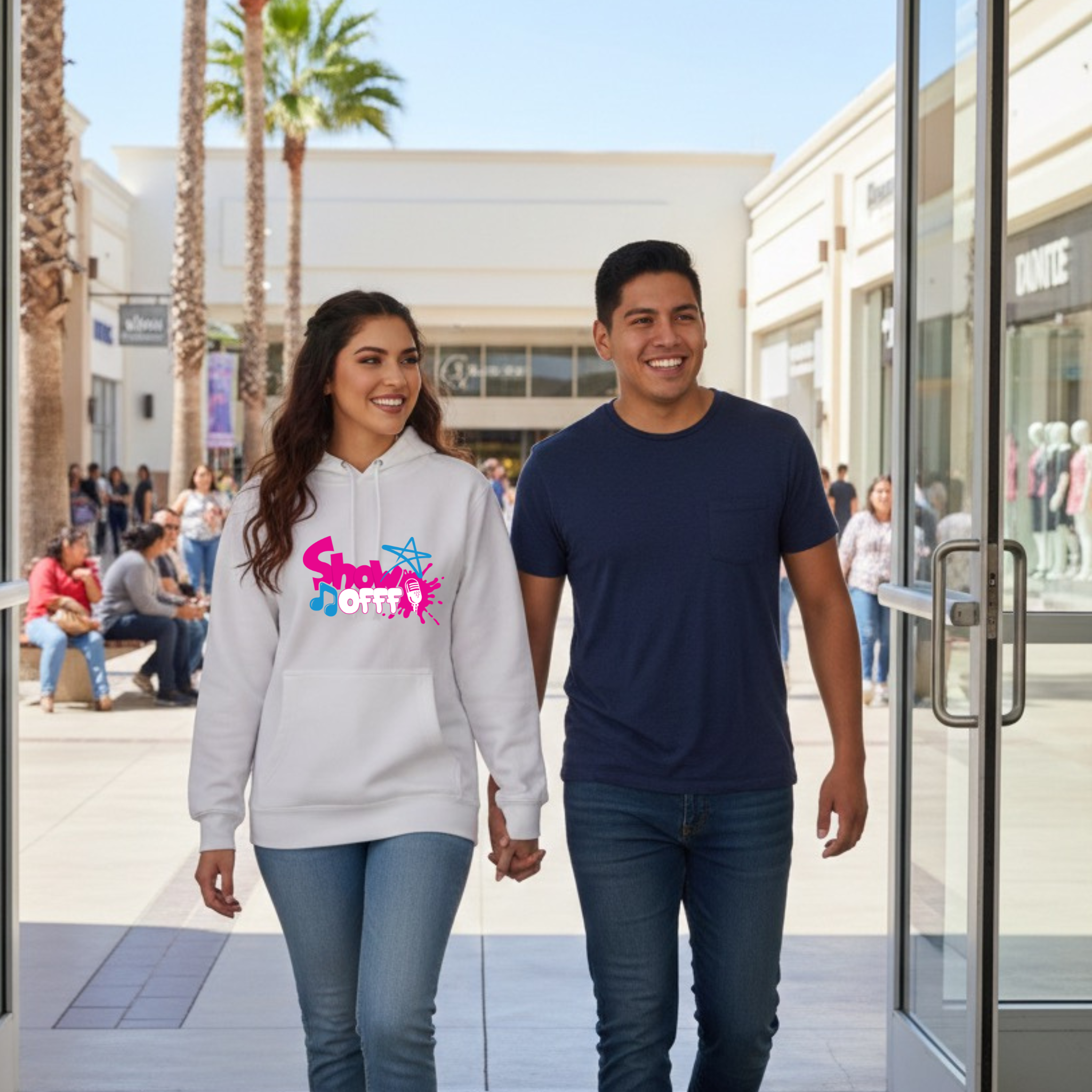 ShowOFFF Unisex Fleece Pullover Hoodie