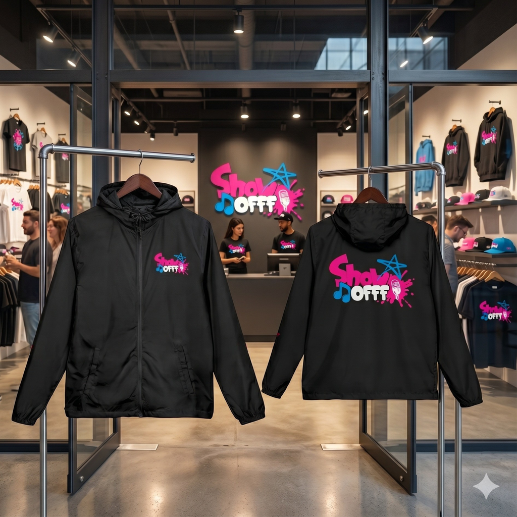 ShowOFFF Unisex  Windbreaker Jacket