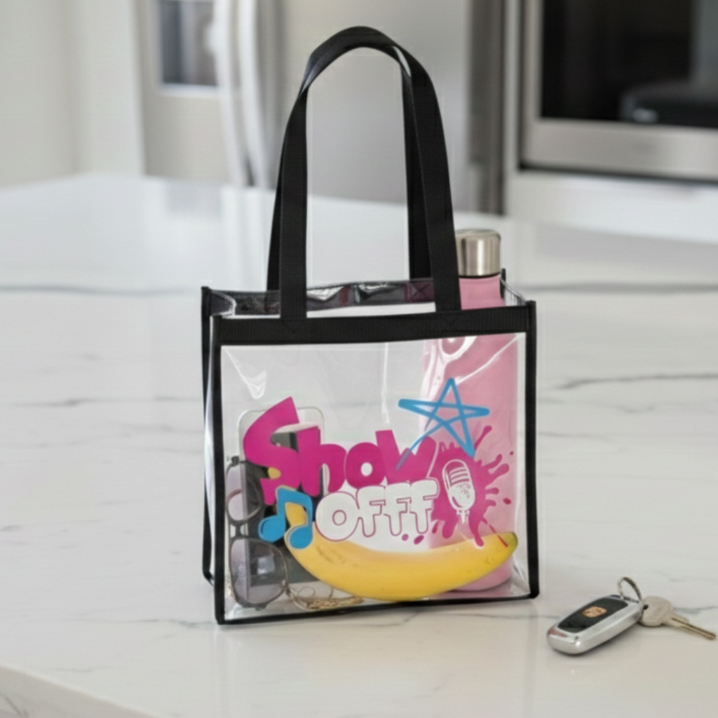 ShowOFFF Stylish Clear Tote