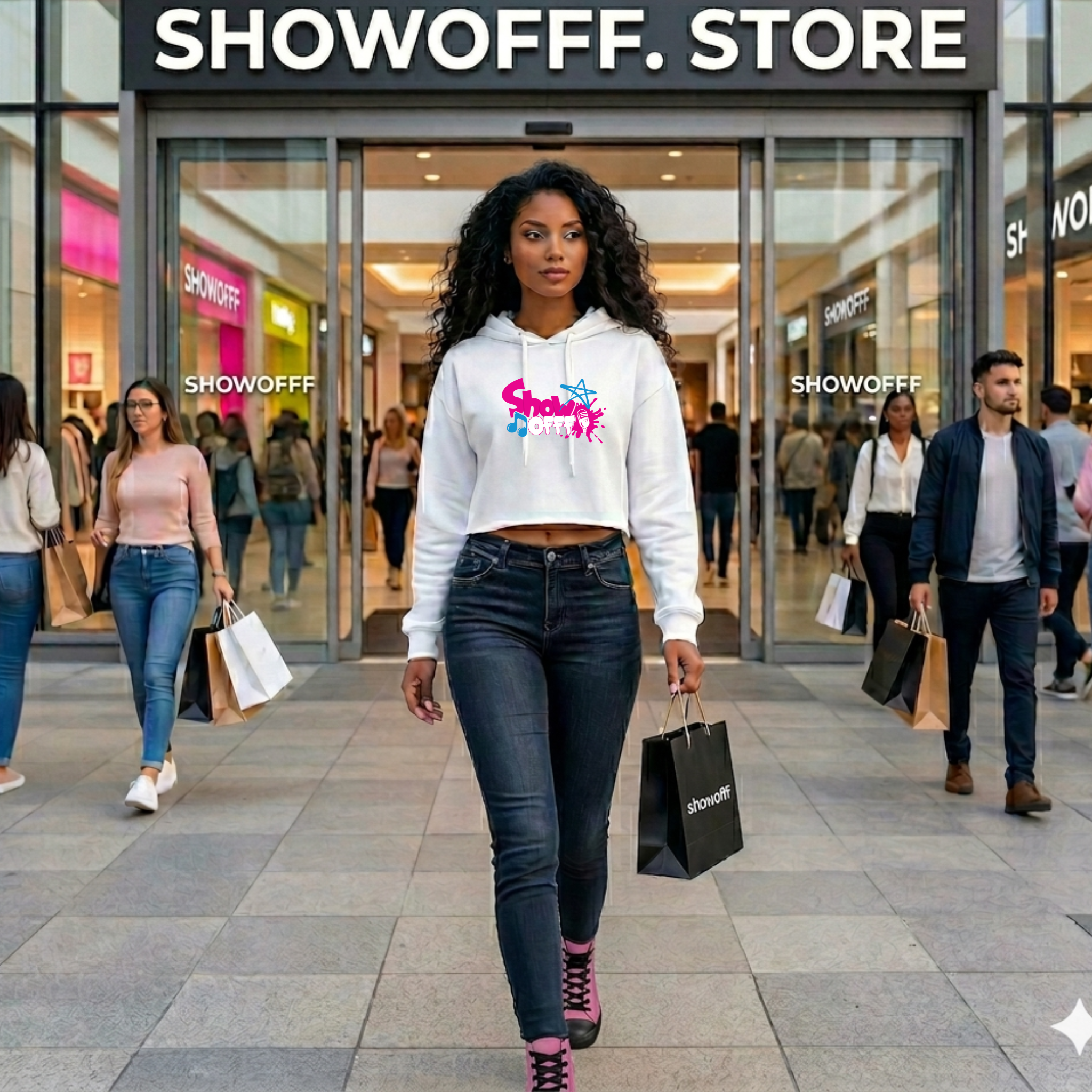 The Must-Have ShowOFFF Crop Hoodie!